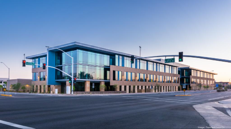 Axis Raintree building in north Scottsdale