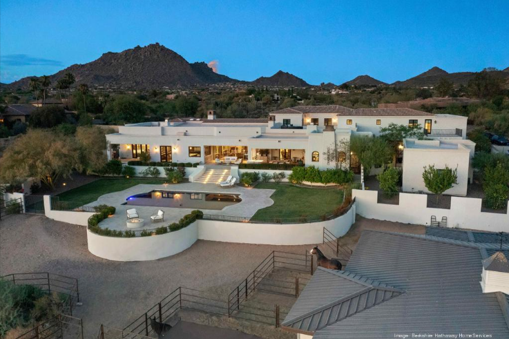 This equestrian property in north Scottsdale is listed for $6.95 million.