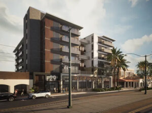 Concept of ZenCity, a modular stackable apartment project coming to downtown Mesa.
