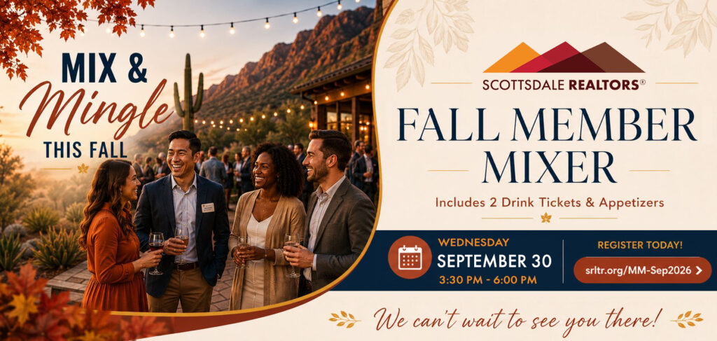 Fall Member Mixer & Volunteer Expo @ Scottsdale Realtors® | Venue 8600